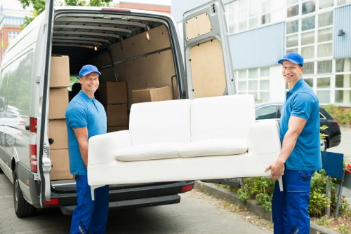 Man with a van service helping with a local Brunswickpark move