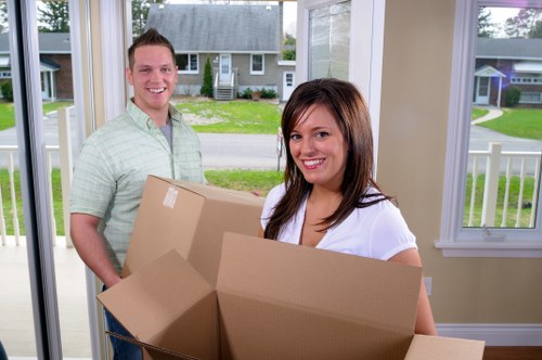 Moving support from a Man With Van Brunswickpark service for local homes