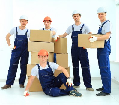Careful packing and furniture handling for a local move