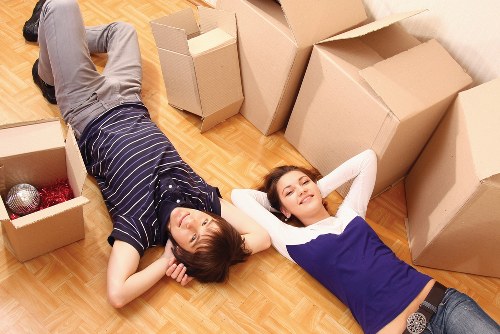 Packing boxes and preparing for a move in Brunswickpark