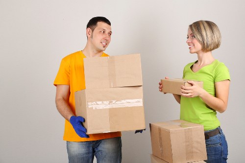 Packing and loading preparation for a Brunswickpark move